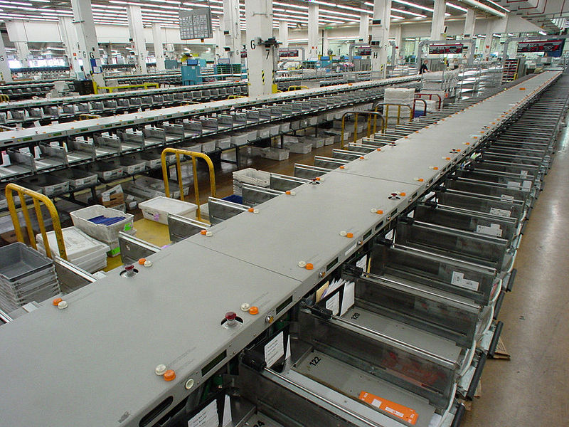 mail processing space